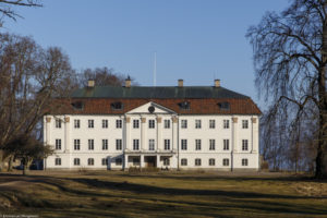 Le manoir du domaine Almnäs. Suède
